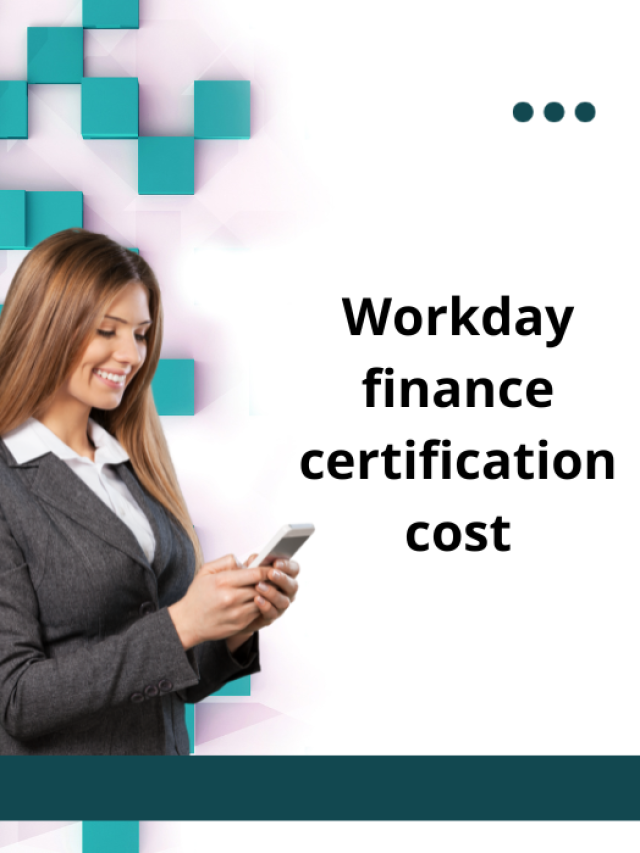 Workday Finance Certification Cost